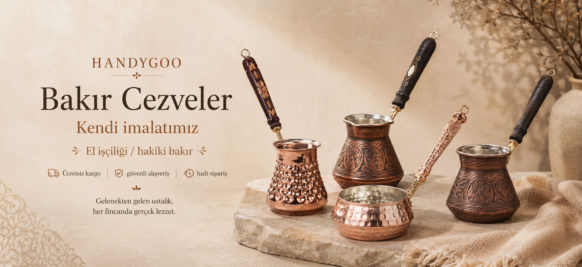 Bakır Cezveler