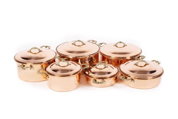 Handygoo New Copper Bakır Tencere Seti