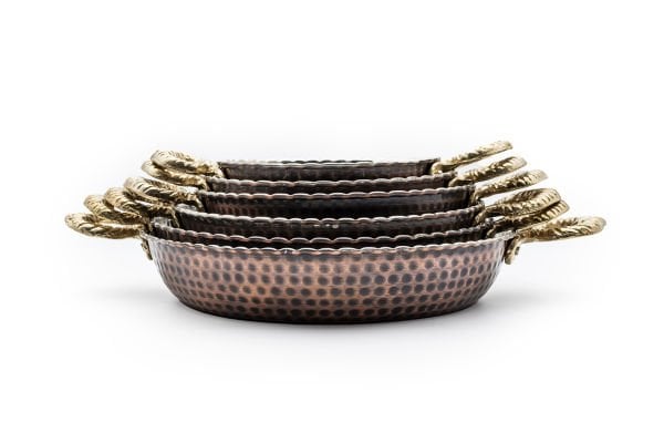 Handygoo Faith Kalın Bakır Tava Altılı Set