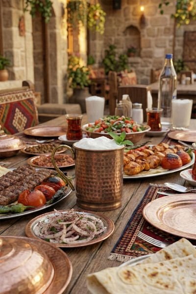 Handygoo Lidya El İşçiliği Bakır Bardak