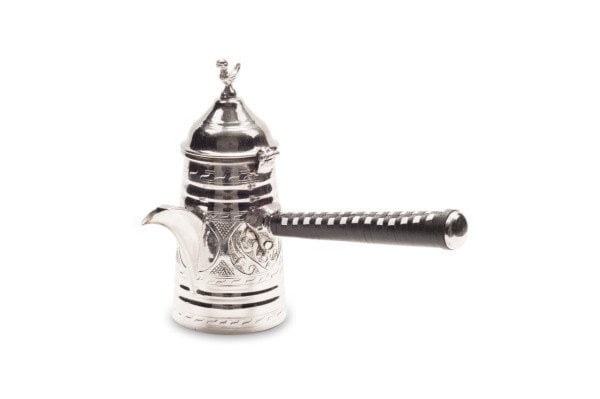 El Yapımı Metalik Mırra Cezvesi