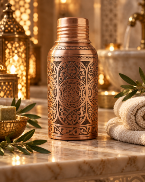 Handygoo Dynasty 1,5 LT Özel İşlemeli Bakır Matara