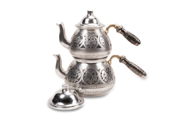 Handygoo El İşlemesi Bakır Çaydanlık