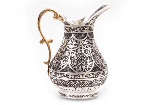 Handygoo Art Work El İşlemesi Bakır Sürahi
