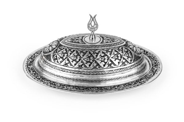 Handygoo El İşlemesi Bakır Iskender Tabağı