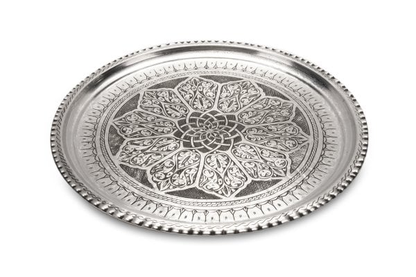 Art Plate El İşlemesi Bakır Tepsi