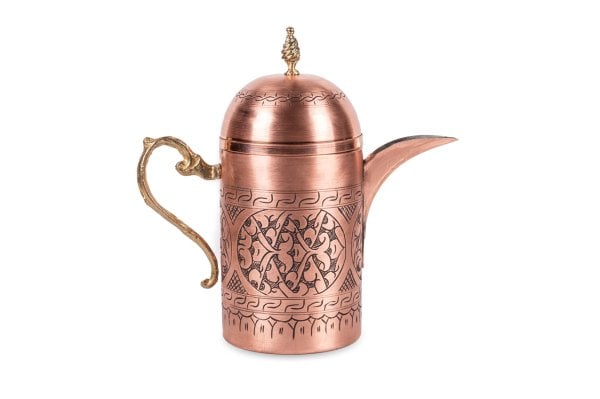 Handygoo New Line El İşlemesi Kırmızı Eskitme Bakır Sürahi