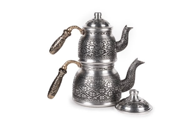 Handygoo Papatya Bahçesi Bakır Çaydanlık