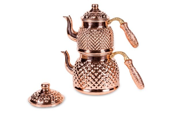 Handygoo Red Keops Bakır Çaydanlık