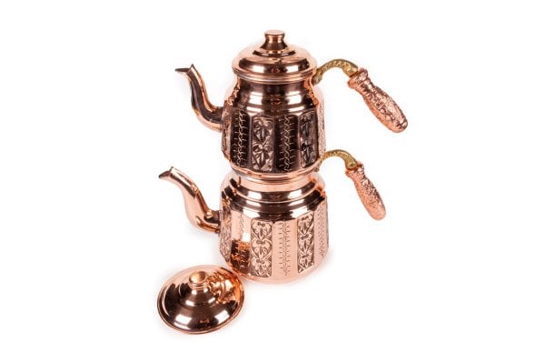 Handygoo Dilimli Ufak Bakır Çaydanlık