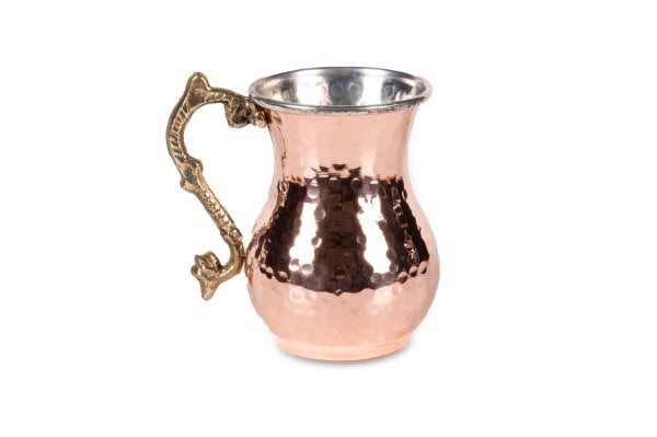 Handygoo Kırmızı Dövme Bakır Kupa