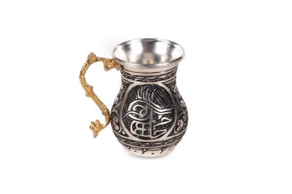 Handygoo Tuğra İşlemeli Bakır Kupa