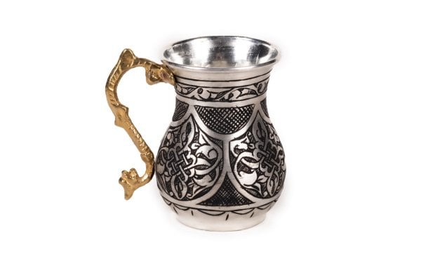 Handygoo Ağır İşlemeli Bakır Kupa