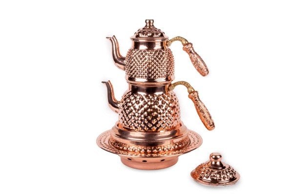 Handygoo Red Keops Bakır Çaydanlık ve Balkon Sefası