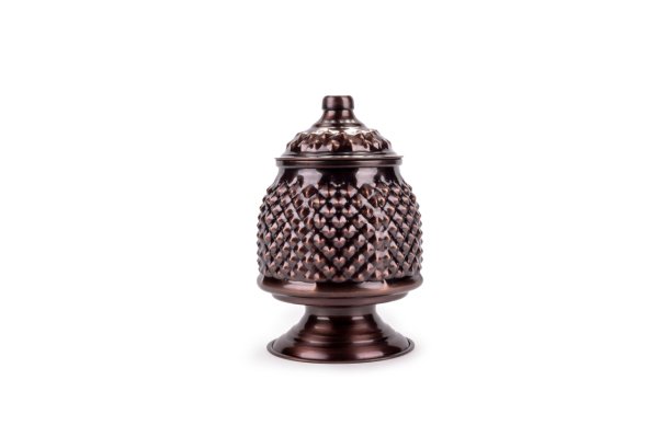 Handygoo Bronz Oksitli Piramitli Bakır Şekerlik