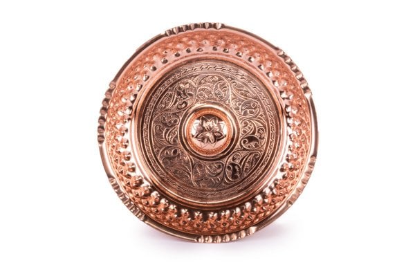 Handygoo El Yapımı Red Keops Bakır Hamam Tası