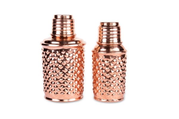 Handygoo Twin Bottle 2'li Bakır Matara Seti – 400 ml + 750 ml