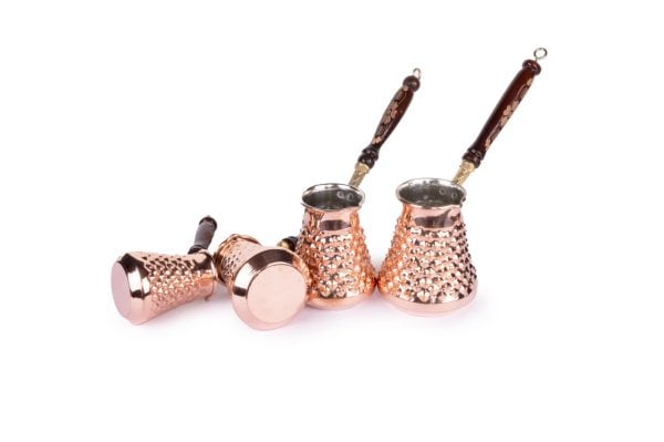 Handygoo Red Keops Bakır Cezve Seti