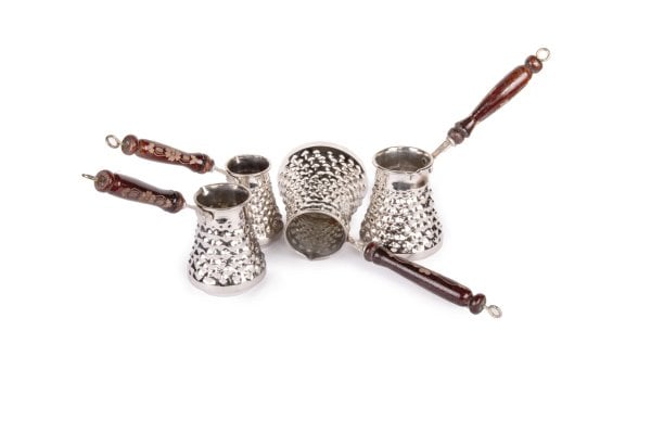 Handygoo Nikelajlı Keops Bakır Cezve Seti