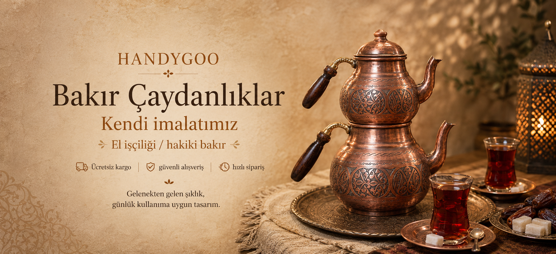 Bakır Çaydanlık Modelleri 